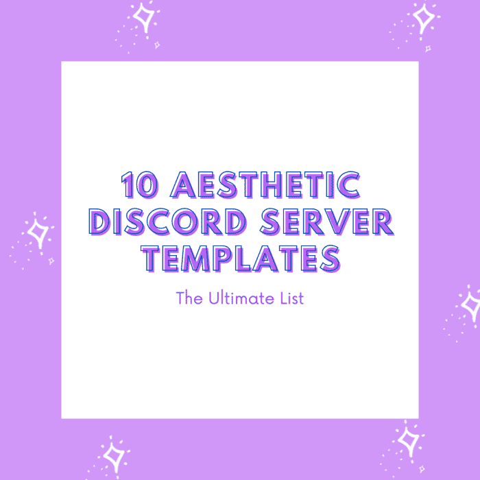 Découvrez 10 modèles de serveur Discord esthétiques dans ce guide détaillé !