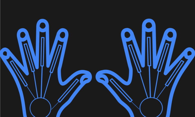 Modèle ML et programmation Arduino pour l'apprentissage automatique Gants de frappe