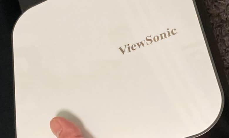 L'examen du projecteur ViewSonic M2e