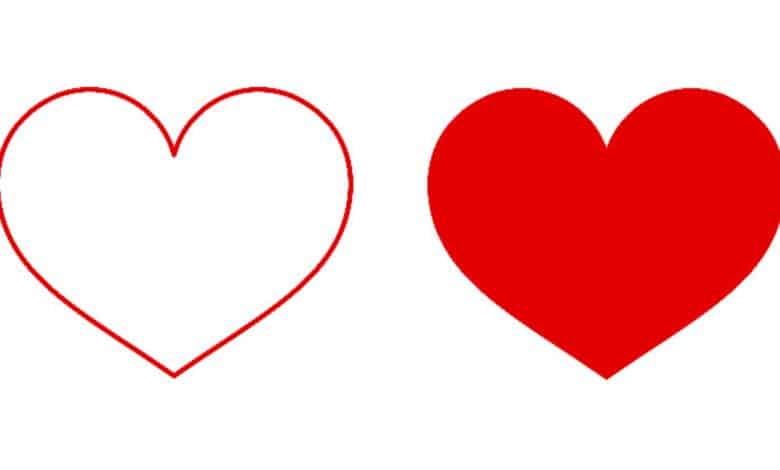 Créer un pinceau en forme de cœur dans GIMP à l'aide de l'outil Chemins