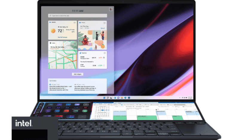 Test de l'Asus Zenbook Pro 14 Duo Oled : un ordinateur portable à double écran