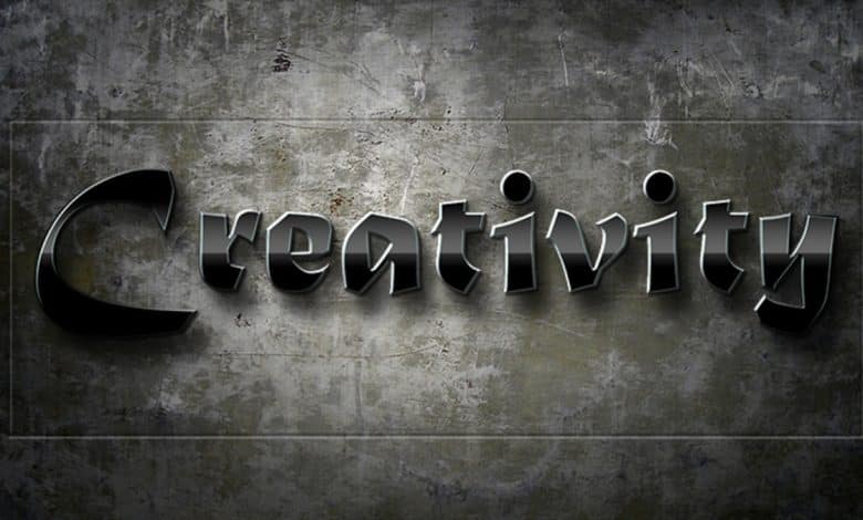 Tutoriel Adobe Photoshop : effet de texte en métal noir brillant