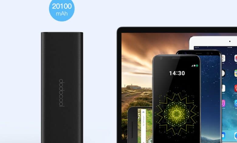 Examen de la banque d'alimentation dodocool DP13 45W 20 000mAh USB-C PD