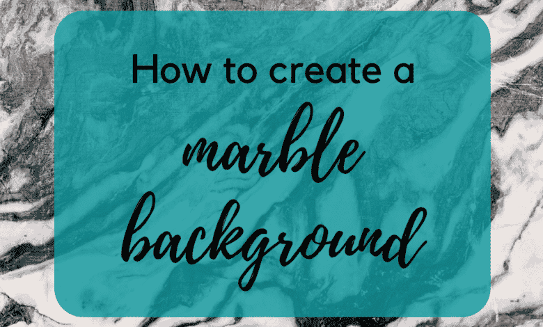 Comment créer un arrière-plan en marbre dans Adobe Photoshop