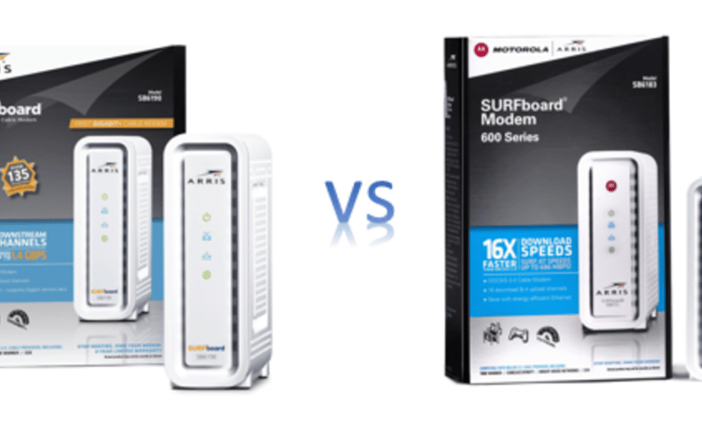Arris Motorola SB6190 contre.  SB6183 : Lequel devriez-vous obtenir ?