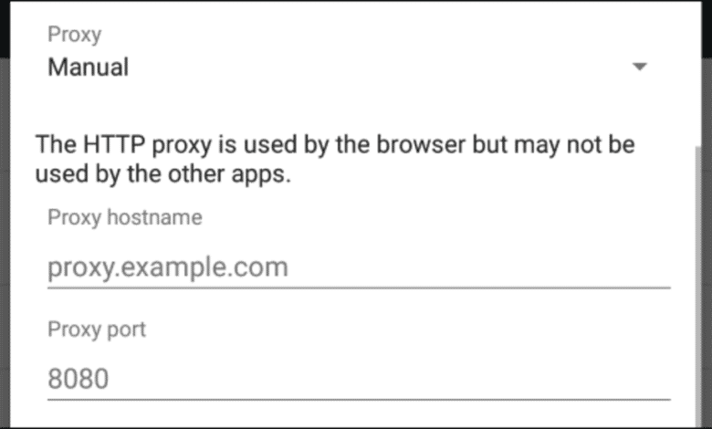Comment configurer un serveur proxy sur Android ?