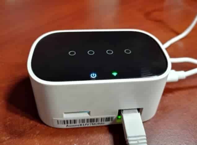 Station de base sous tension et opérationnelle