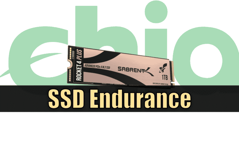 Tracé Chia et endurance SSD