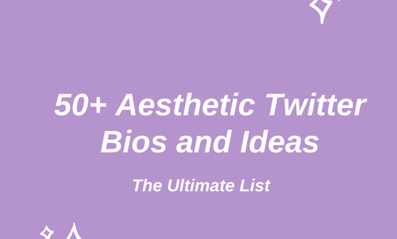 Plus de 50 biographies et inspirations esthétiques sur Twitter : la liste ultime