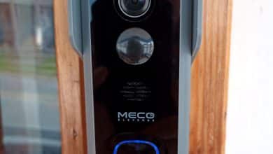 Examen de la caméra de sonnette sans fil 1080P Meco