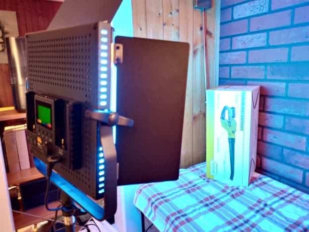 La teinte est réglée sur 120