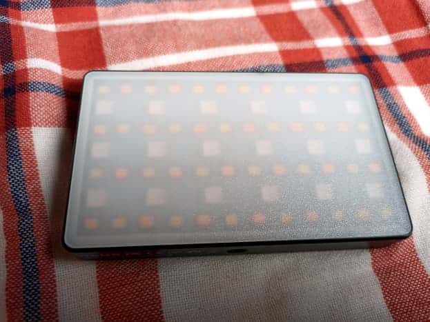 Intensité réglée sur zéro