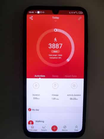 VeryFitPro, l'application compagnon de l'Ufit Smartwatch