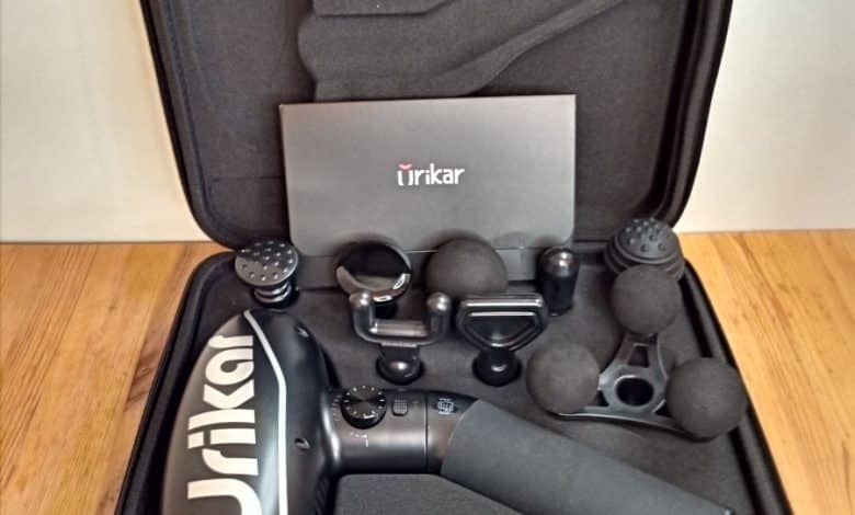 Test du masseur à percussion Urikar Pro 1