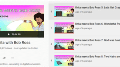 Tutoriels pour vous aider à commencer à peindre numériquement comme Bob Ross