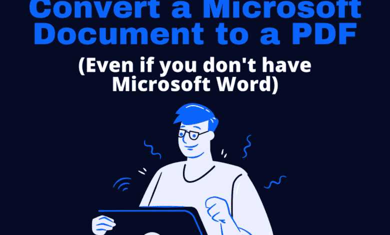 4 façons de convertir un document Microsoft Word en PDF