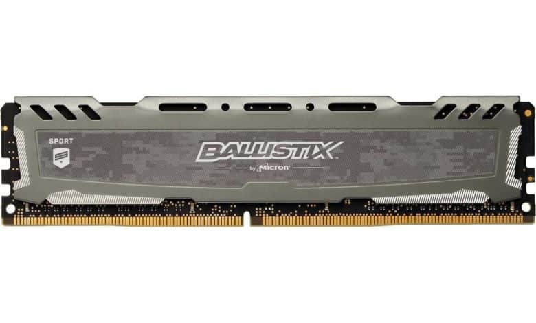 Examen de la RAM Crucial Ballistix Sport LT et Corsair Vengeance LPX