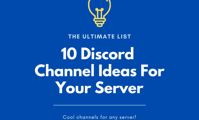 10 idées de chaînes Discord que votre serveur va adorer : la liste ultime