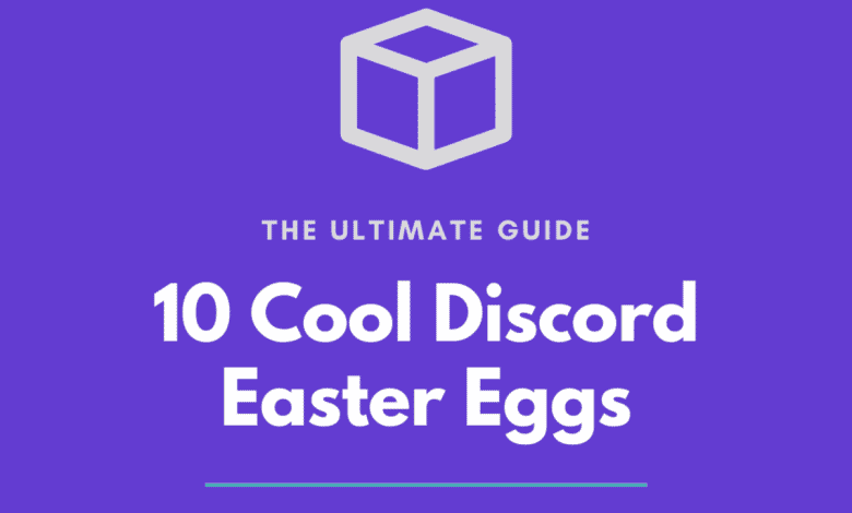 10 œufs de Pâques Cool Discord: la liste ultime