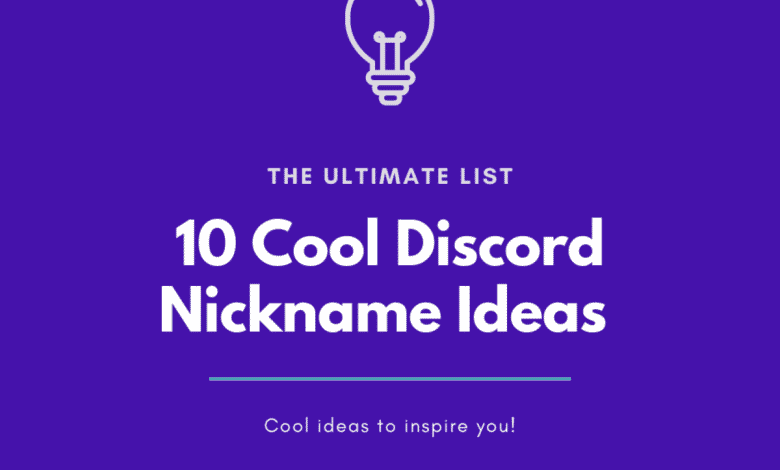 10 idées de surnoms Cool Discord que vous devriez consulter : la liste ultime