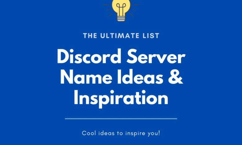 10 idées de noms de serveur Discord : la liste ultime