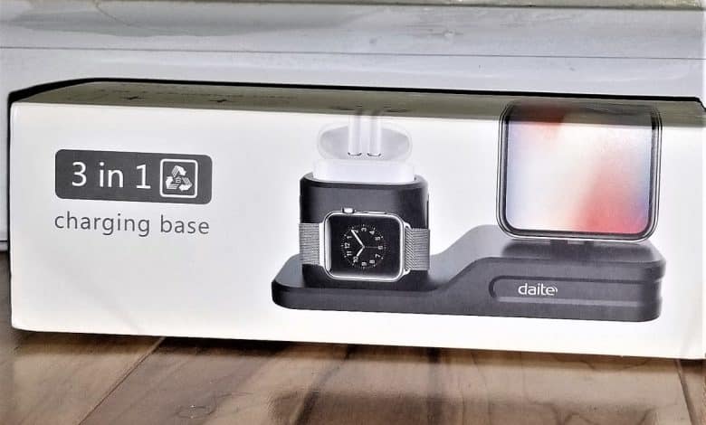 Examen de la station de charge 3 en 1 pour Airpods, Apple Watch et iPhone