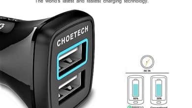 Examen du chargeur de voiture double USB Choetech avec charge rapide