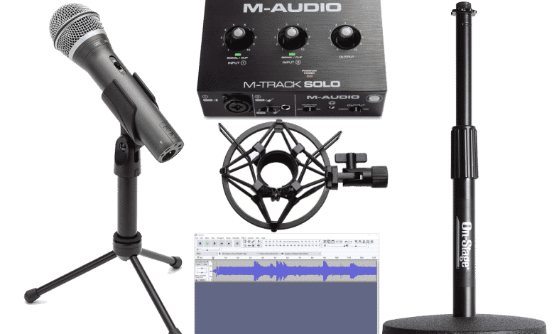 Samson Q2U et M-Track Solo sont les meilleurs pour le podcasting et les voix off d'entrée de gamme