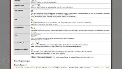 Comment capturer des paquets à l'aide de pfSense