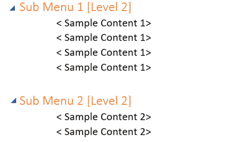 Comment créer des titres pliables dans Word