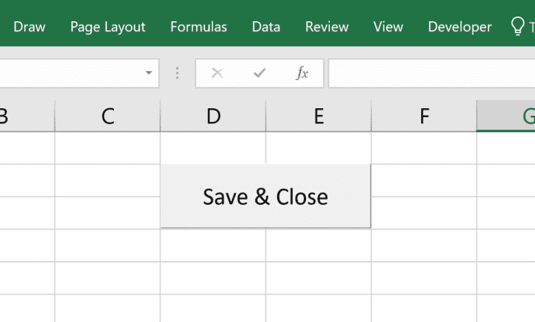 Comment créer un bouton macro pour enregistrer et fermer un classeur Excel