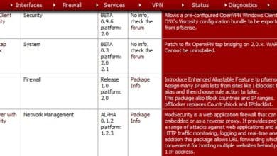 Comment configurer pfBlocker : une liste d'adresses IP et un package de blocs de pays pour pfSense