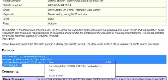 Copie de la formule AFL.