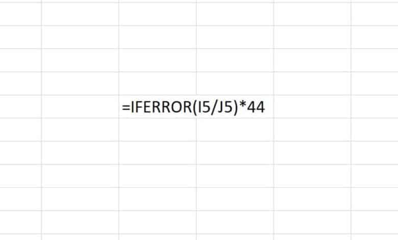 Comment supprimer les erreurs dans Excel avec la fonction SIERREUR