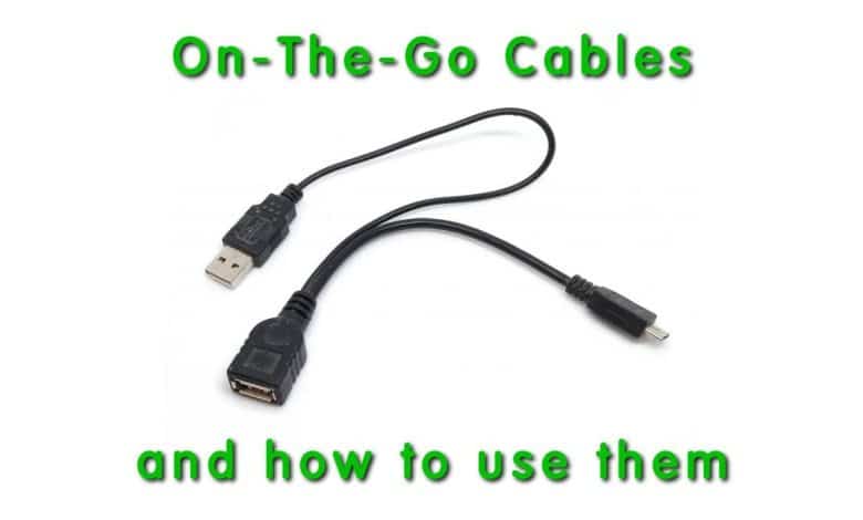 Comment utiliser des périphériques USB avec des smartphones et des tablettes : câbles en déplacement