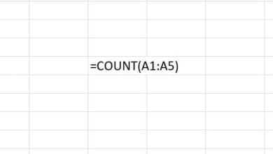 Comment utiliser la fonction COUNT dans Excel