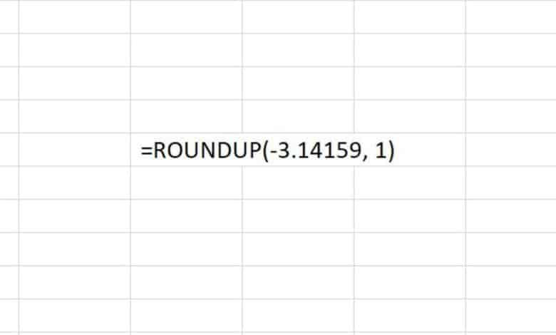 Comment utiliser la fonction ROUNDUP dans Excel