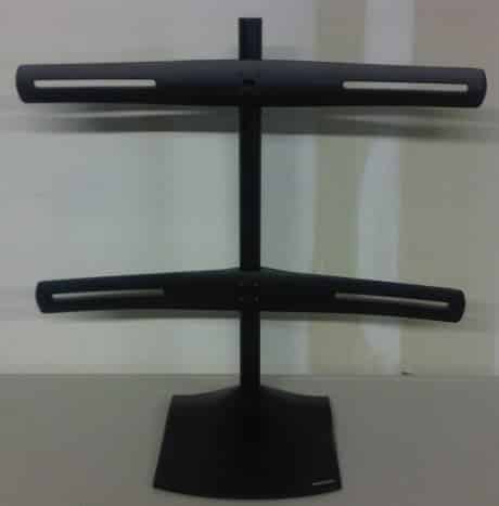 Support quadruple assemblé sans moniteurs