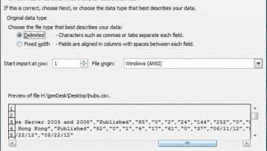 Importation de données dans Excel 2007 et utilisation des fonctions TRIM, SUBSTITUTE et CLEAN pour supprimer les caractères non imprimables