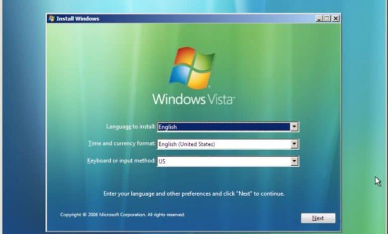 Installer Windows Vista dans VirtualBox