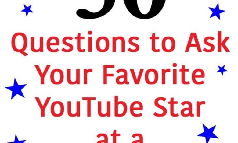 50 questions à poser à votre star préférée de YouTube lors d'une convention ou d'une rencontre