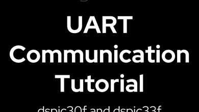 Comment envoyer et recevoir des données de l'UART dans dspic30f et dspic33f