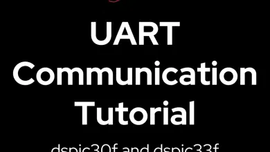 Comment envoyer et recevoir des données de l'UART dans dspic30f et dspic33f