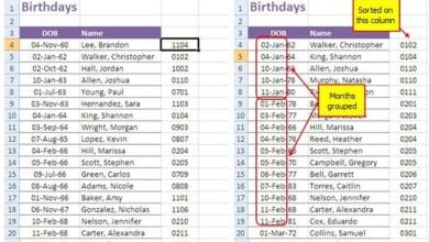 Comment trier les dates par "mois et jour uniquement" dans Excel