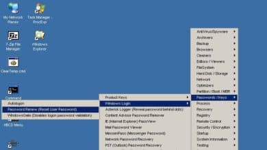 Utilisation du BootCD de Hiren pour créer des comptes d'utilisateurs administrateur
