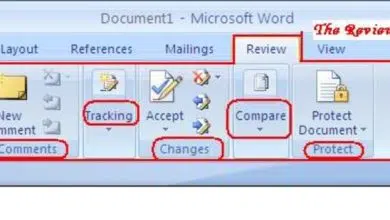 Utilisation de l'onglet Révision de Microsoft Office Word 2007