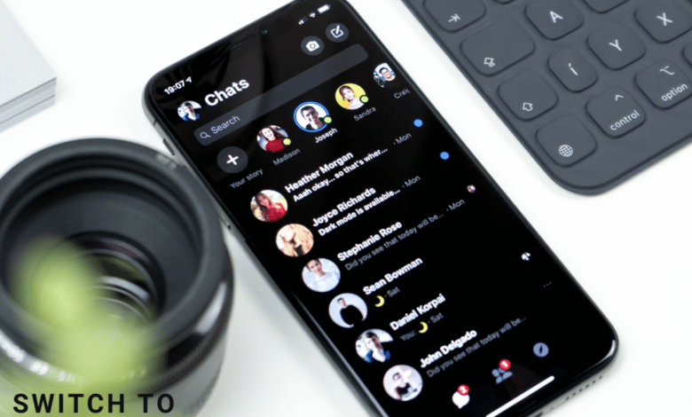 Comment activer le mode sombre dans Messenger