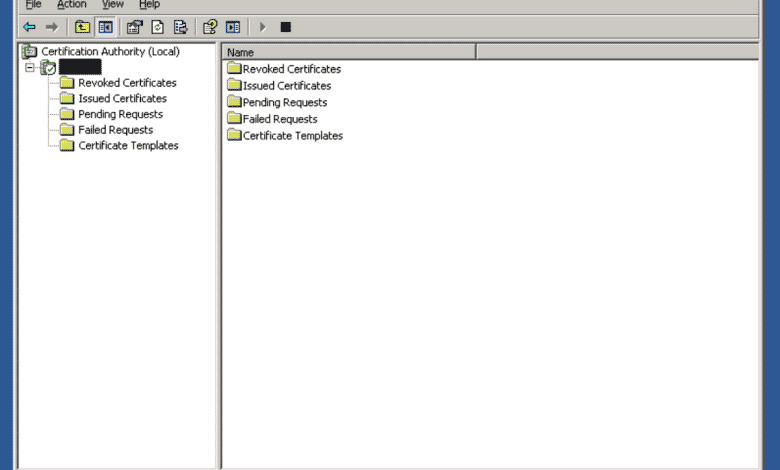 Migrer l'autorité de certification racine vers Windows Server 2019