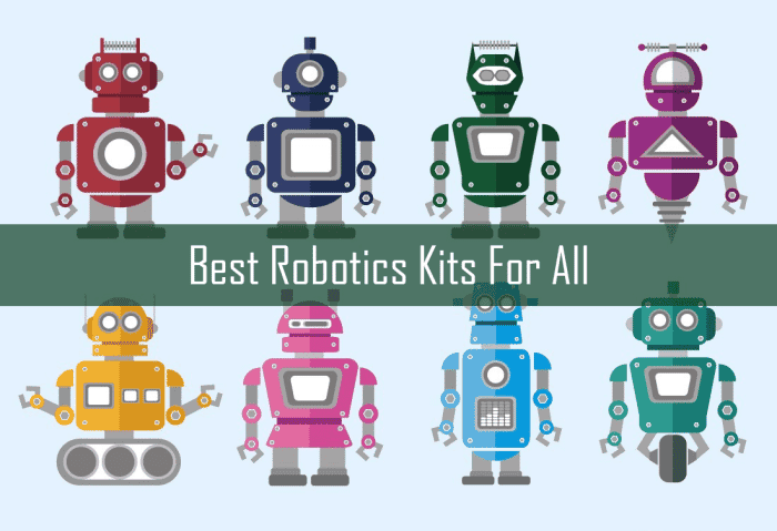 Les robots sont de toutes formes et tailles, tout comme les kits de robotique.