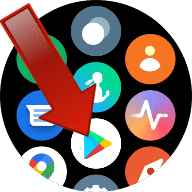 Ceci est l'icône du Google Play Store